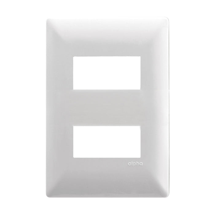 ESTEVEZ PLACA 2 VENTANAS SILVER