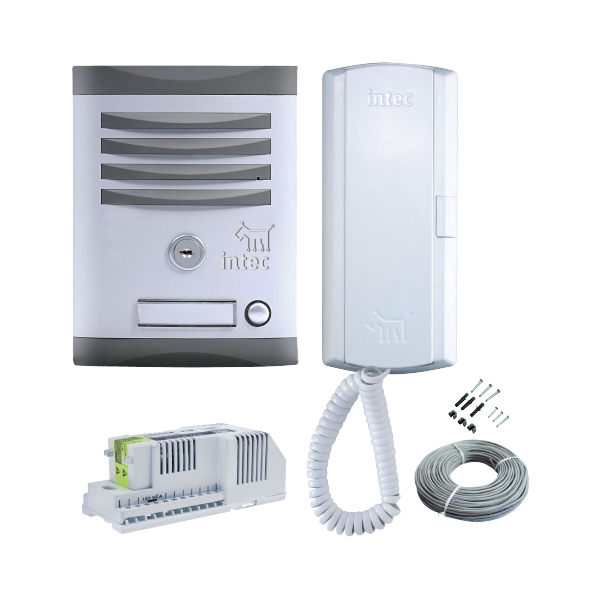 Intec Interfon Frente De Calle Teléfono Y Fuente SKU: ECO-1