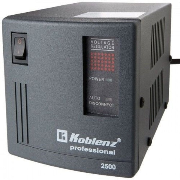 KOBLENZ REGULADOR VOLTAJE 2.5KVA 2kW 120VAC 6x5-15R
