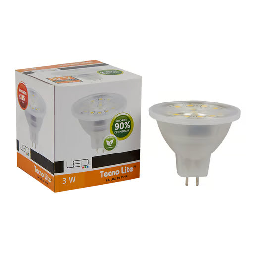 TECNOLITE FOCO MR16 LED 3W 12V 6500K 200LM