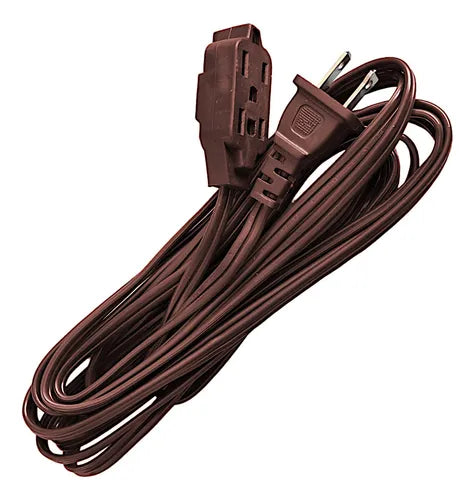 EXTENSION POT 2X18 AWG 3MTS 10A CAFE