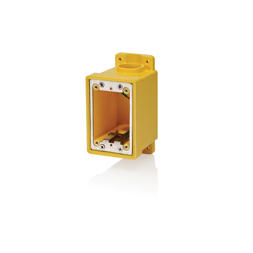 LEVITON CAJA FD 1GANG 26PULG3 P/TUBO1" Y REDUCTORES 1/2"+3/4" AMA