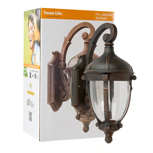 TECNOLITE FAROL SEGOVIA BRONCE ANTIGUO