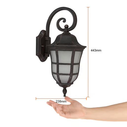 TECNOLITE EXTERIOR MURO S/L100-240VE27 RONDA FTL-3800/BA