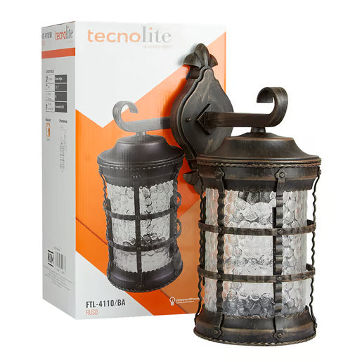 TECNOLITE DECORATIVO MURO 60W BRONCE E26