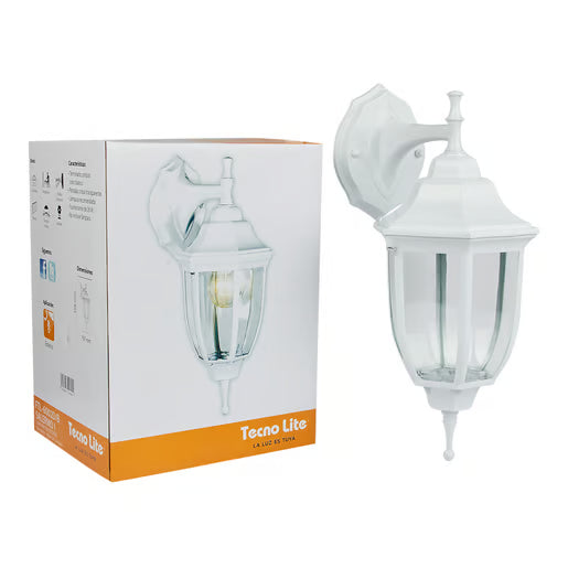 TECNOLITE EXTERIOR MURO S/L100-240VE27 SALERMO I FTL-6002D/B