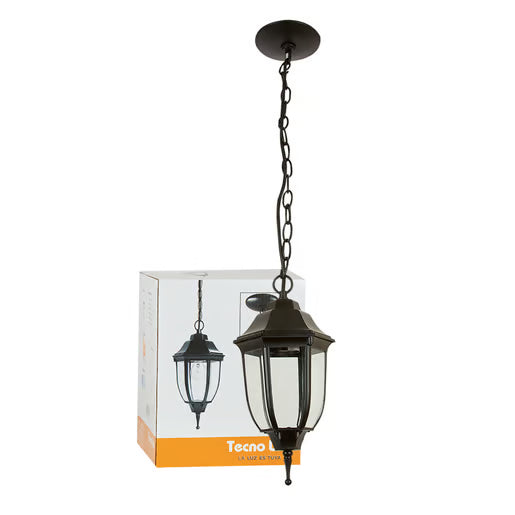 TECNOLITE FAROL SUSPENDIDO SANTIAGO NEGRO