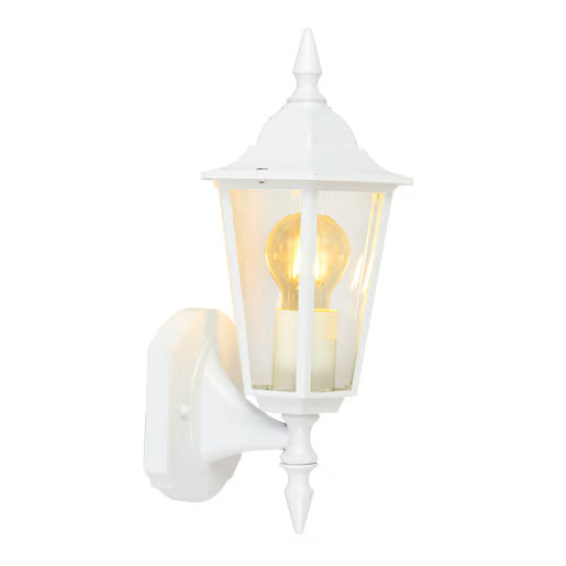TECNOLITE FAROL PARED CRISTAL BISELADO P/E26 BLANCO
