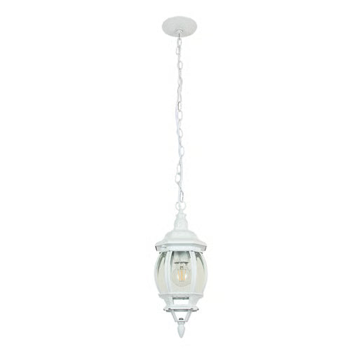 TECNOLITE FAROL COLGANTE COLONIAL CRISTAL BISELADO BLANCO