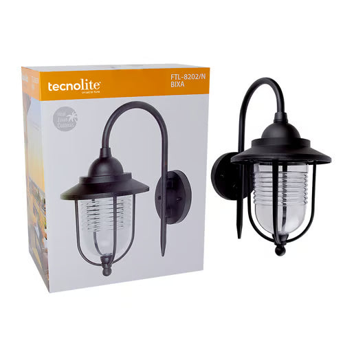 TECNOLITE EXTERIOR MUROS/L20W100-240VE27 BIXA FTL-8202/N