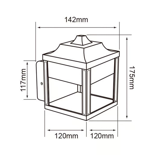 TECNOLITE EXTERIOR MUROS LED 9W3000K OXALIS FTL-LED/008/30/N