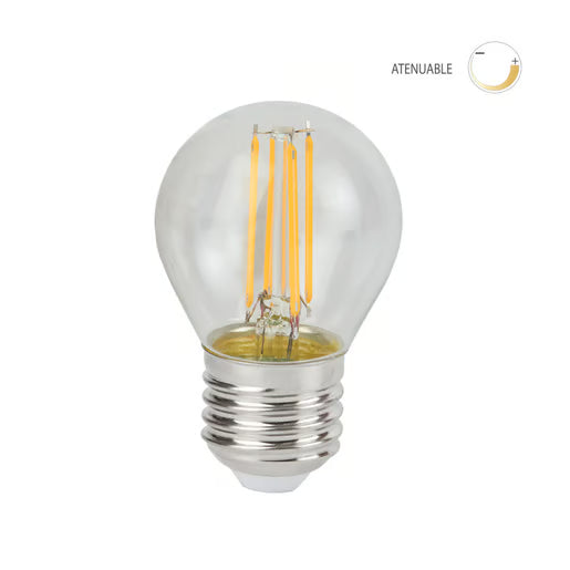 TECNOLITE LAMPARA G45 LED FIL DIM 4.5 E27 2700K RADON G45D-LEDF/001/27