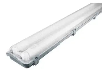 LJ LUMINARIO APV 2X18W LED 6500K C/TUBOS T8