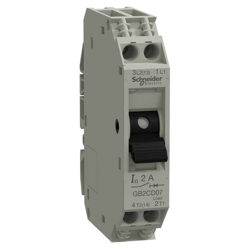 TELEMEC INT TERMOMAG P/RIEL 1P+N 2A C 230VAC 48VDC