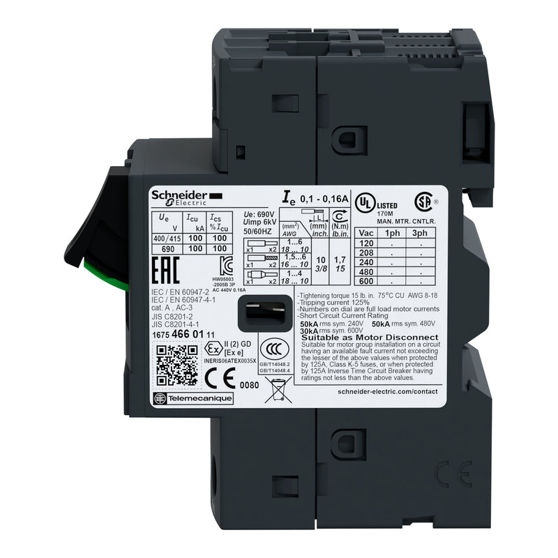 TELEMEC GUARDAMOTOR 1.60-2.50A BOTON