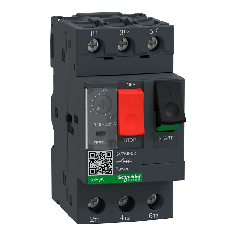 TELEMEC GUARDAMOTOR 0.16-0.25A BOTON