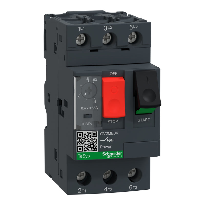 TELEMEC GUARDAMOTOR 0.40 -0.63A BOTON