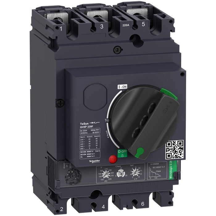 TELEMEC INT TESYS 3P 220A ICU 36KA