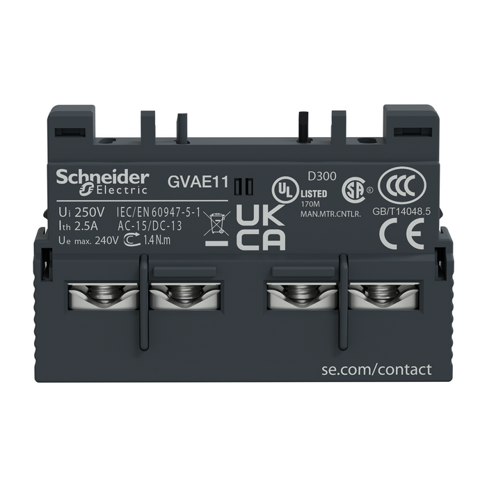 TELEMEC CONTAC. AUXILIAR INSTANTANEO LFRONTAL (1 B
