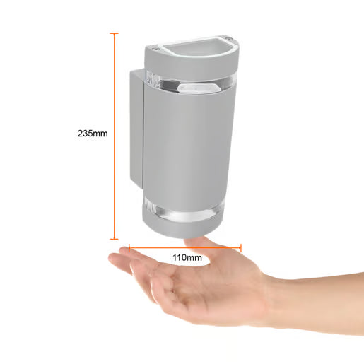 TECNOLITE EXTERIOR MURO S/L100-240VGU10X2 TOLEDO H-1070/S