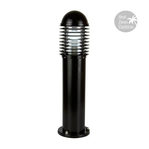 TECNOLITE MINIPOSTE RED. ALUMINIO PANTALLA PC 60CM E26 NEGRO