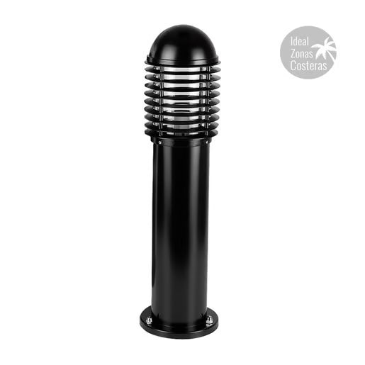 TECNOLITE MINIPOSTE RED. ALUMINIO PANTALLA PC 60CM E26 NEGRO