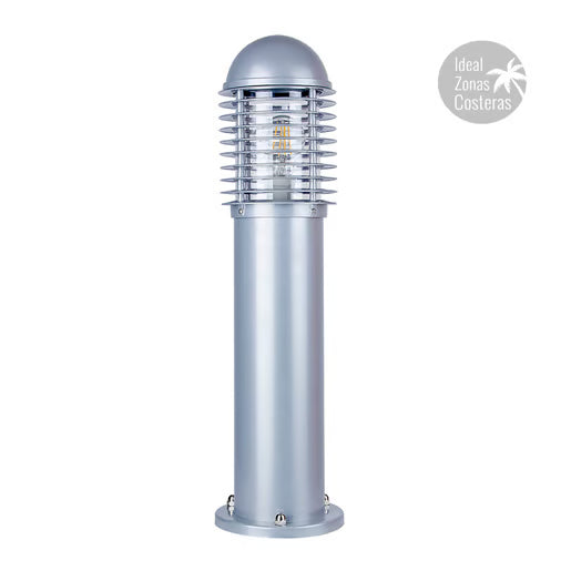 TECNOLITE MINIPOSTE RED. ALUMINIO PANTALLA 60CM E26 SATINADO