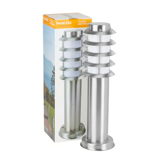 TECNOLITE EXTERIOR MINI POSTES S/L100-240VE27 AMSTERDAM H-430/S