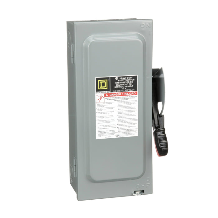 SQUARE D INTERRUPTOR FUSIBLE HD