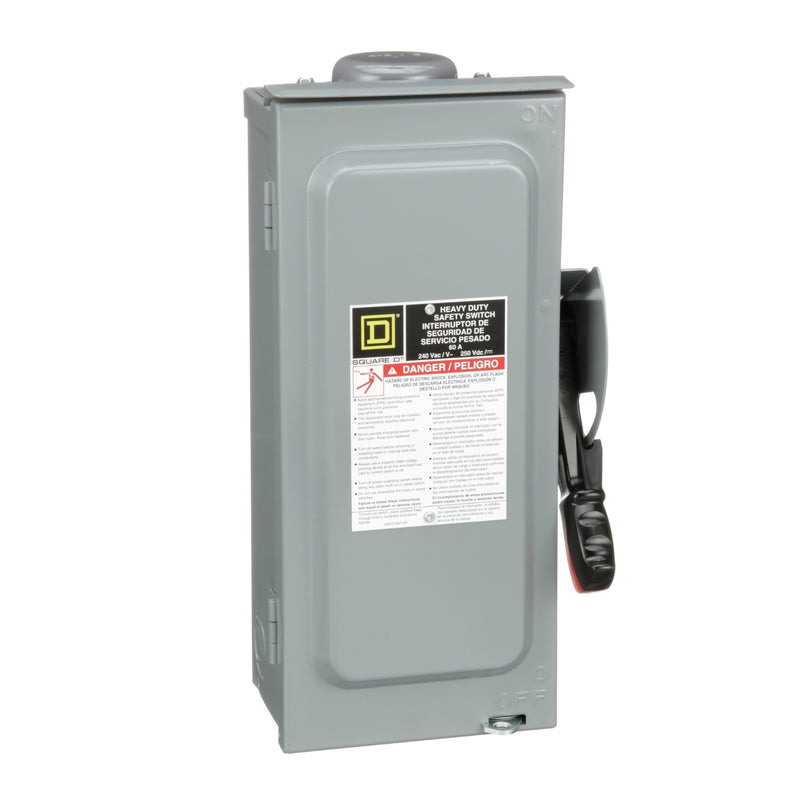 SQUARE D INT SEG S/PESADO 240VAC 3X60 AMP USO INTE
