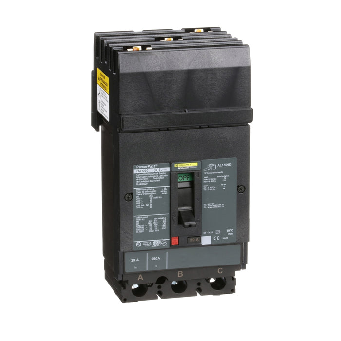 SQUARE D INT TERMOMAG I-LINE 3X20A 65KA 480VAC 250VDC