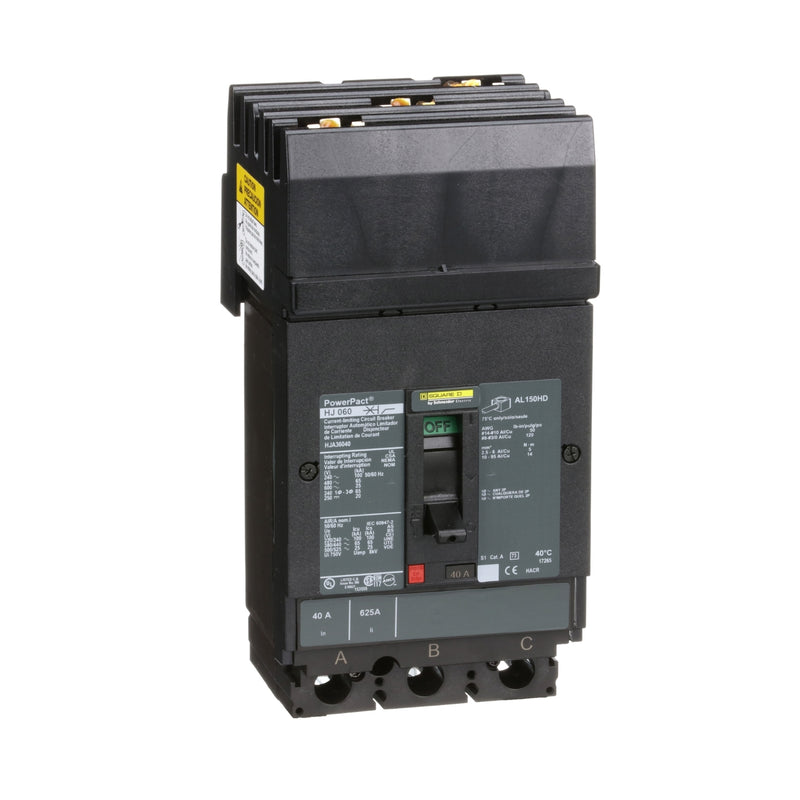 SQUARE D INT TERMOMAG I-LINE 3X40A 65KA 480VAC 250VDC