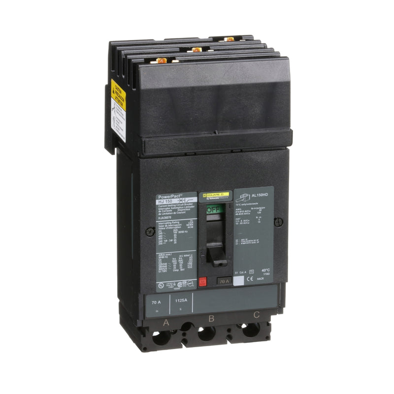 SQUARE D INT TERMOMAG I-LINE 3X70A 65KA 480VAC 250VDC
