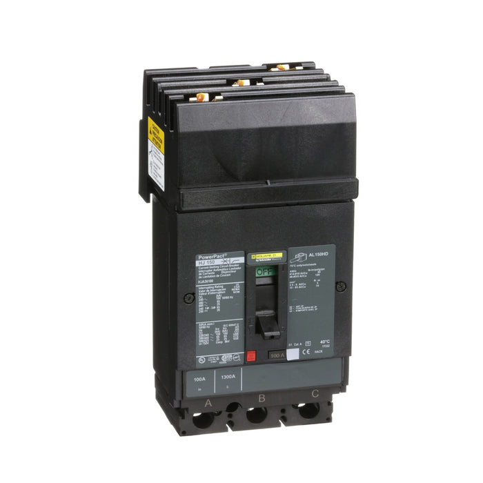 SQUARE D INT TERMOMAG I-LINE 3X100A 65KA 480VAC 250VDC