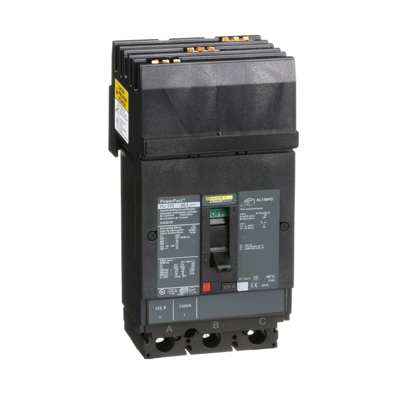 SQUARE D INT TERMOMAG I-LINE 3X125A 65KA 480VAC 250VDC