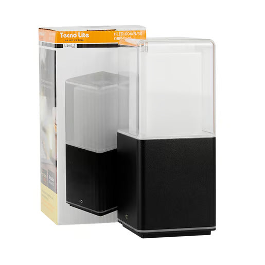 TECNOLITE EXTERIOR MINI POSTES 13W100-240V3000K OBELIX IV HLED-004/N/30