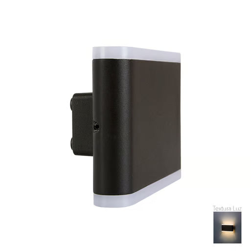 TECNOLITE EXTERIOR MUROS LED 12W100-240V3000K ACANTHUS HLED-117/30/N
