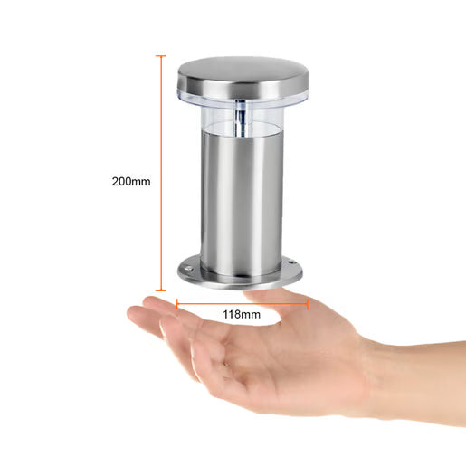TECNOLITE EXTERIOR MINI POSTES 7W100-240V3000K ALORA I HLED-204/7W/30/S
