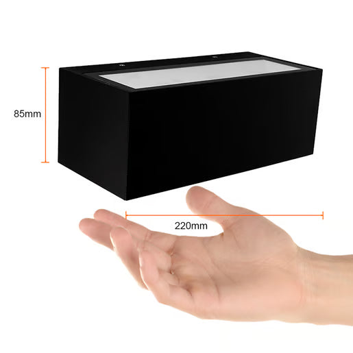 TECNOLITE EXTERIOR MUROS LED 20W100-240V4000K AL MANAMA I HLED-371/N