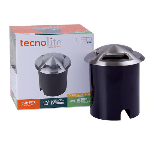 TECNOLITE EXTERIOR EMP LED3W100-240V3000K CALGARY HLED-3W/S