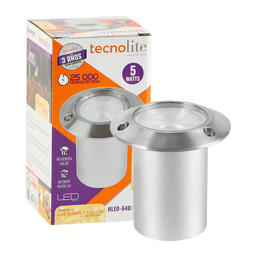 TECNOLITE EXTERIOR EMP LED5W100-240V3000K ADANA HLED-640/5W/S