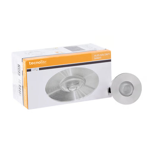 TECNOLITE EXTERIOR EMP LED2W100-240V3000K BARATI HLED-645/2W/S