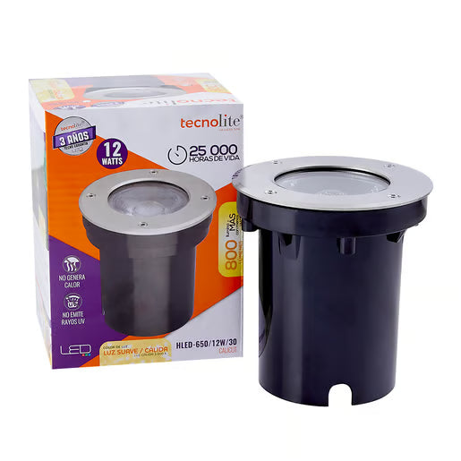 TECNOLITE EXTERIOR EMP LED12W100-240V3000K CALICUT HLED-650/12W/30