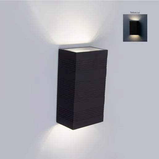 TECNOLITE EXTERIOR MUROS LED 6W100-240V4000K RAWENNA HLED-841