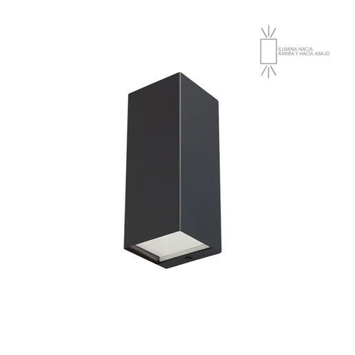 TECNOLITE EXTERIOR MUROS LED 9W3000K420LM HYADUM HLED-847/30/G