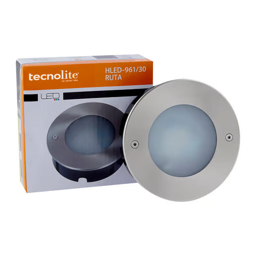 TECNOLITE EXTERIOR ACENTO EMP LED 9W3000K280LM RUTA HLED-961/30