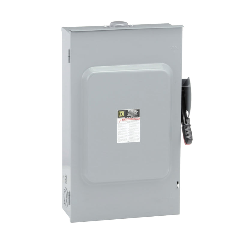 SQUARE-D HU364RB INT. SERV. PESADO 3P 200A 600VAC S/PORTAFUSIBLE