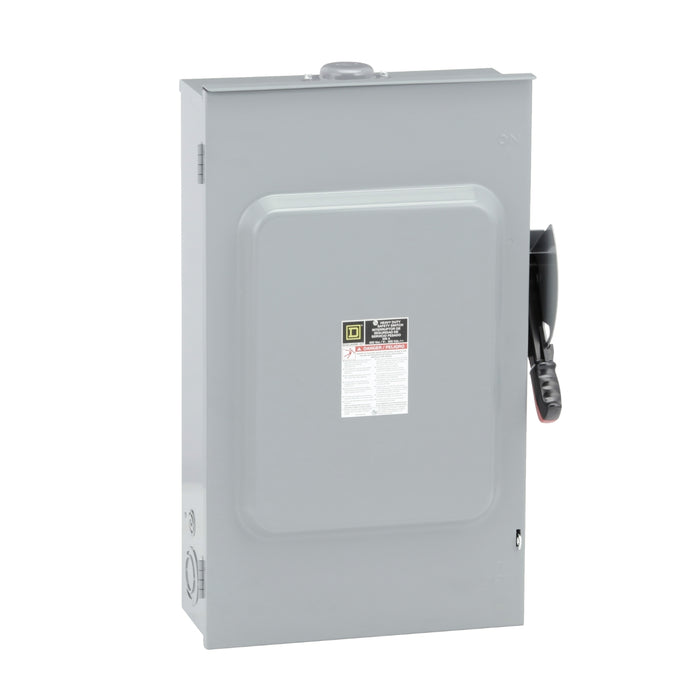 SQUARE-D HU364RB INT. SERV. PESADO 3P 200A 600VAC S/PORTAFUSIBLE