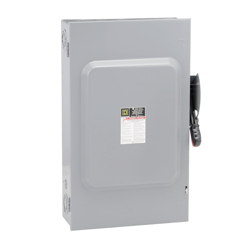 SQUARE D DESCONECT. SERV. PESADO 3P 200AMP S/PORTAFUSIBLE