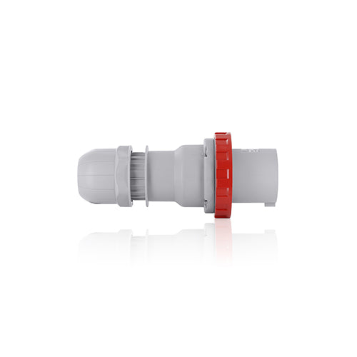 LEVITON CLAVIJA CONF. INTER 125A 440-460V 3P+E(3P 4W)IP66/67 ROJO